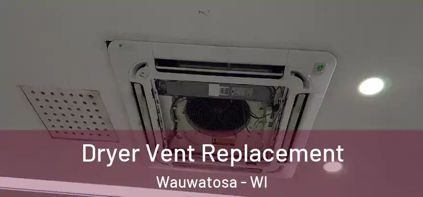 Dryer Vent Replacement Wauwatosa - WI