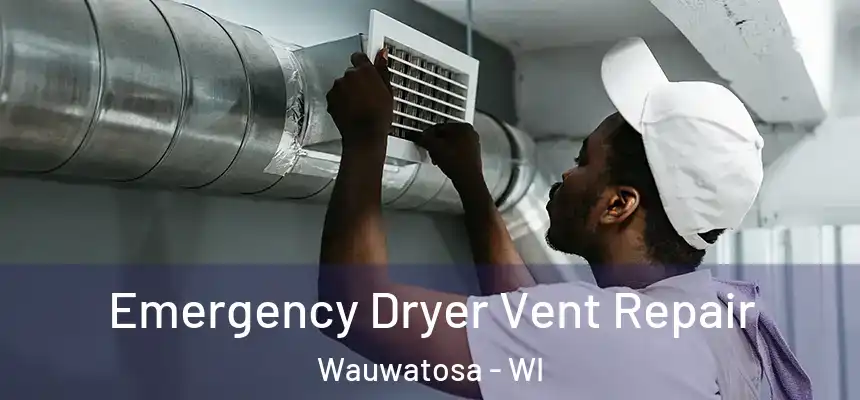 Emergency Dryer Vent Repair Wauwatosa - WI