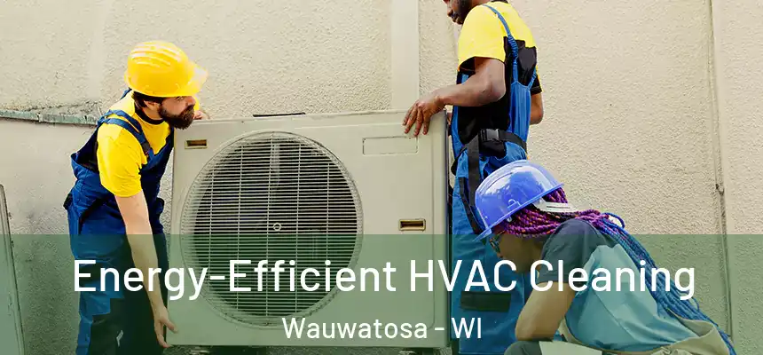  Energy-Efficient HVAC Cleaning Wauwatosa - WI